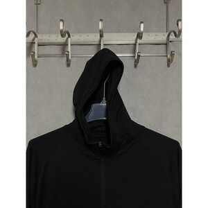 Quince Hoodie Men XL Blk Sweatshirt Full Zip Jacket Flowknit Performance Stretch